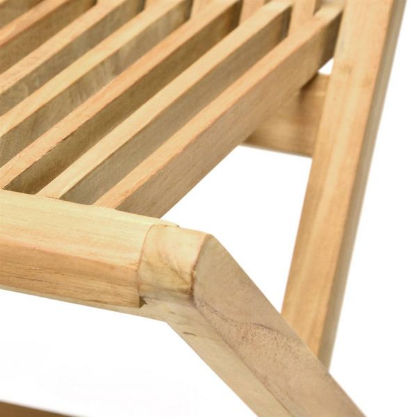 Produktbild: 2er Gartenstuhl Hochlehner Klappstuhl Holz Teak