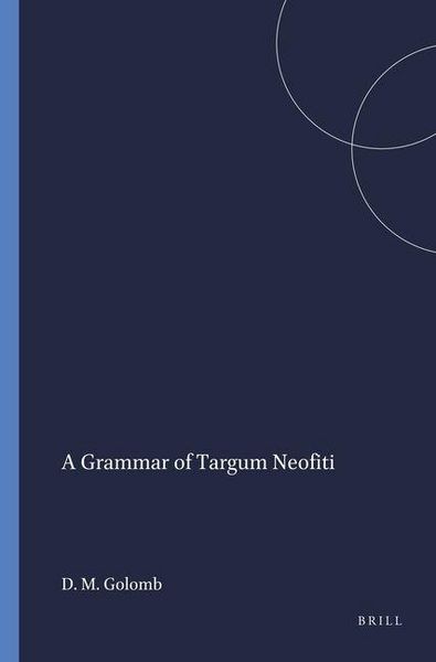 Produktbild: A Grammar of Targum Neofiti