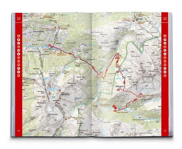 Produktbild: KOMPASS Wanderf&uuml;hrer Montafon, Arlberg, Silvretta, 60 Touren mit Extra-Tourenkarte