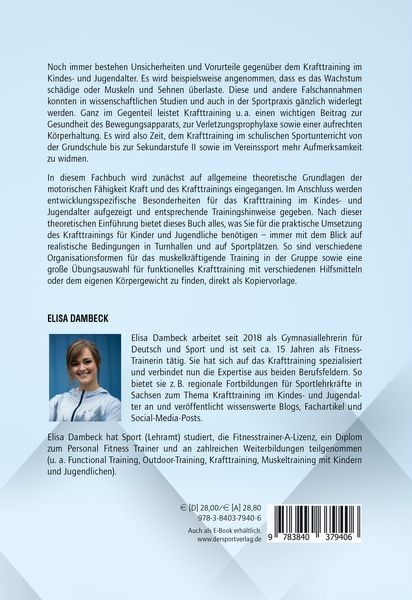 Produktbild: Krafttraining im Schulsport f&uuml;r Kinder und Jugendliche