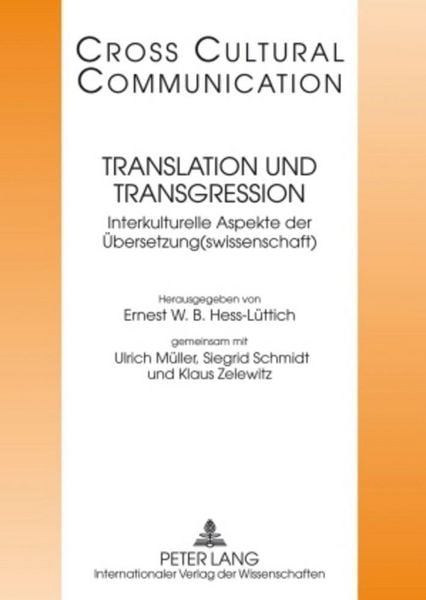 Produktbild: Translation und Transgression