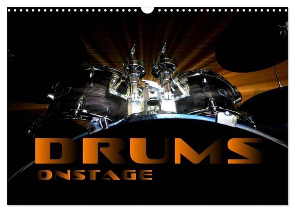 Produktbild: DRUMS ONSTAGE (Wall Calendar 2026 DIN A3 landscape), CALVENDO 12 Month Wall Calendar