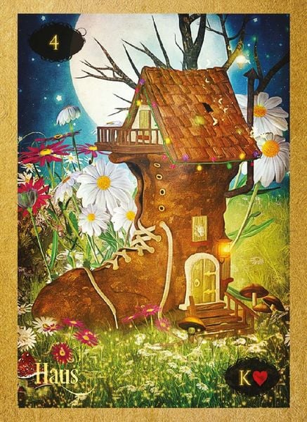 Produktbild: Lenormand of Enchantment - Zauberhafte Orakelkarten im Fantasy-Style