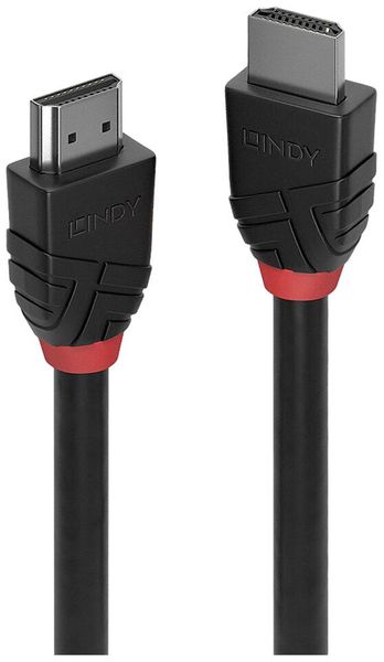 LINDY HDMI Anschlusskabel HDMI-A Stecker 0.50m Schwarz 36770 8K UHD HDMI-Kabel