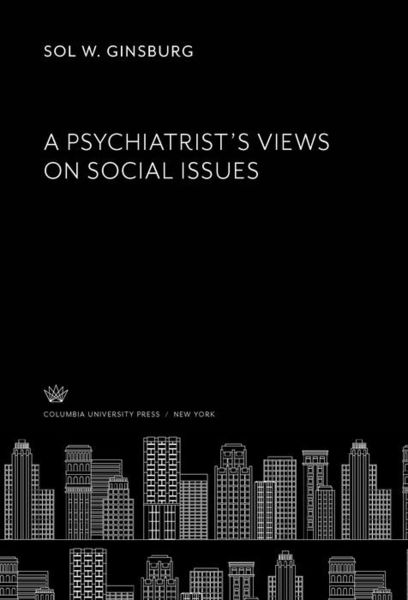 Produktbild: A Psychiatrist'S Views on Social Issues