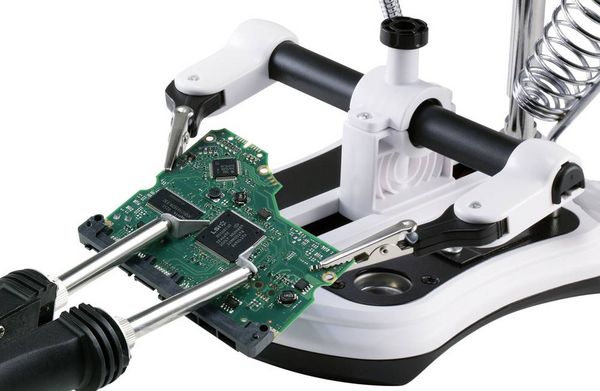 Produktbild: TOOLCRAFT L&ouml;tkolben 230 V/AC 48W Pinzetten-Paar 400&deg;C (max)