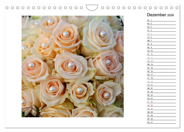 Produktbild: Die vielen Gesichter der Rosen (Wandkalender 2026 DIN A4 quer), CALVENDO Monatskalender