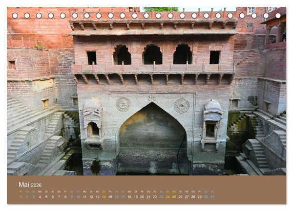 Produktbild: Jodhpur: Die blaue Stadt in Indien (Tischkalender 2026 DIN A5 quer), CALVENDO Monatskalender