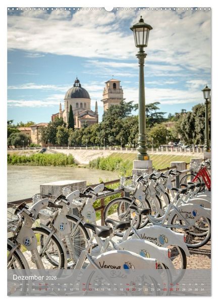 Produktbild: Verona Venetien (Wandkalender 2026 DIN A2 hoch), CALVENDO Monatskalender