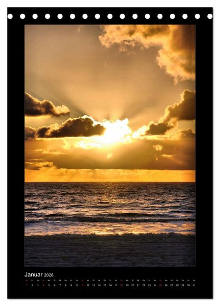 Produktbild: Sylt Impressionen (Tischkalender 2026 DIN A5 hoch), CALVENDO Monatskalender