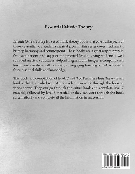 Produktbild: Essential Music Theory Levels 7-8