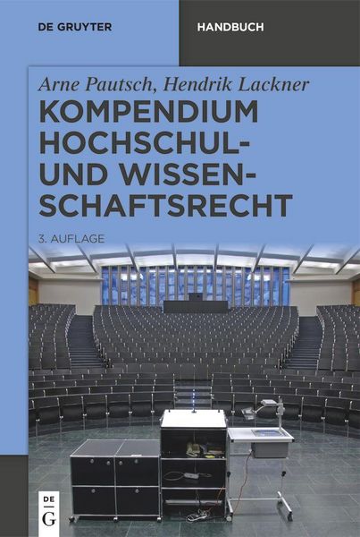 Produktbild: Kompendium Hochschul- und Wissenschaftsrecht
