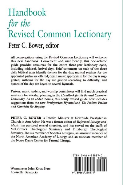 Produktbild: Handbook for the Revised Common Lectionary