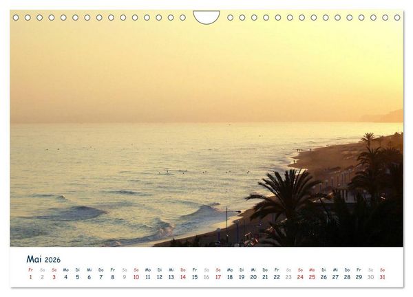 Produktbild: COSTA DEL SOL - Wellenspiel (Wandkalender 2026 DIN A4 quer), CALVENDO Monatskalender