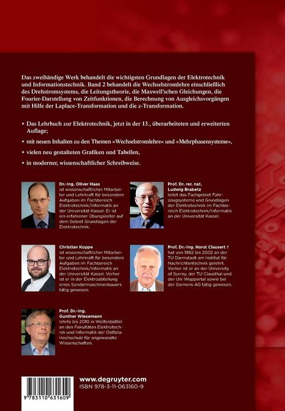 Produktbild: Wechselströme, Drehstrom, Leitungen, Anwendungen der Fourier-, der Laplace- und der Z-Transformation