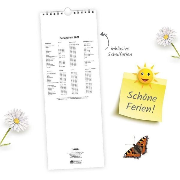 Produktbild: TR&Ouml;TSCH - Maxi-Streifenkalender Omas Kalender 2027
