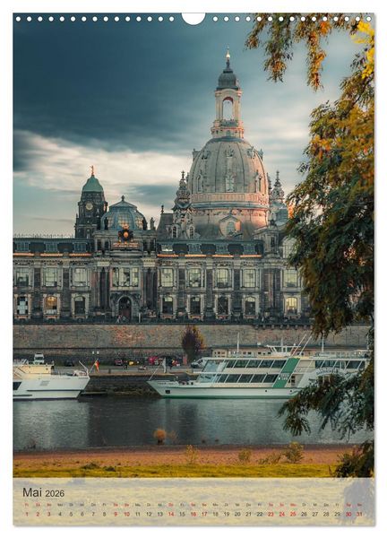 Produktbild: Elbstadt Dresden (Wandkalender 2026 DIN A3 hoch), CALVENDO Monatskalender