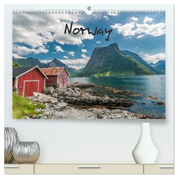Produktbild: Norway / UK-Version (High Quality Premium Wall Calendar 2026 DIN A2 landscape),CALVENDO 12 Month Wall Calendar