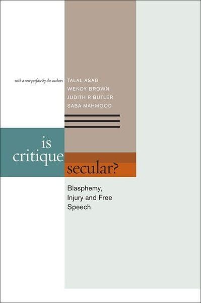 Produktbild: Is Critique Secular?
