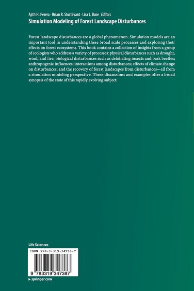 Produktbild: Simulation Modeling of Forest Landscape Disturbances
