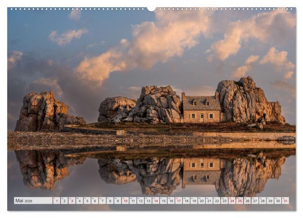 Produktbild: Wilde Bretagne (hochwertiger Premium Wandkalender 2026 DIN A2 quer), Kunstdruck in Hochglanz