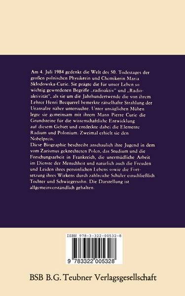 Produktbild: Maria Skłodowska-Curie und ihre Familie