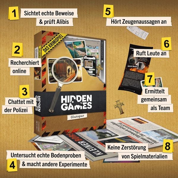 Produktbild: Hidden Games Tatort: Glutspur