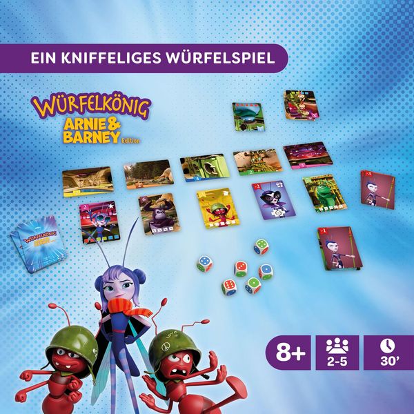 Produktbild: W&uuml;rfelk&ouml;nig - Arnie & Barney Edition