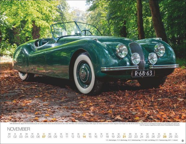 Produktbild: Legend&auml;re Autos Posterkalender 2027