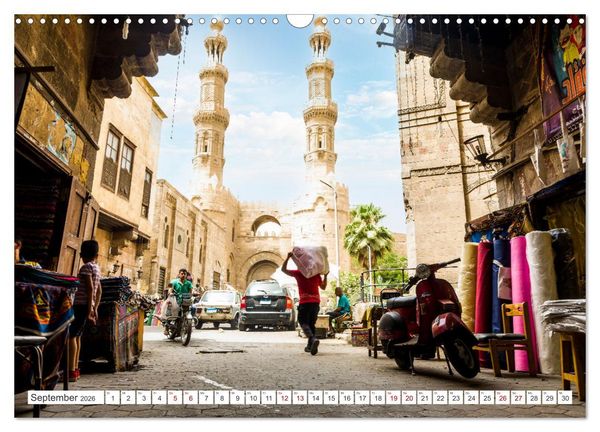 Produktbild: KAIRO Die &auml;gyptische Metropole am Nil (Wandkalender 2026 DIN A3 quer), CALVENDO Monatskalender