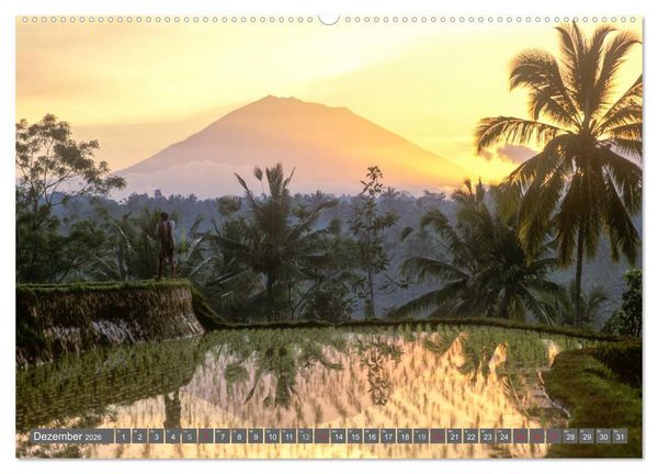 Produktbild: Peter Fischer - Bali 2026 (hochwertiger Premium Wandkalender 2026 DIN A2 quer), Kunstdruck in Hochglanz