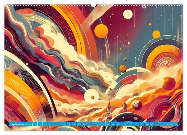 Produktbild: Lost Fiction (Wandkalender 2026 DIN A2 quer), CALVENDO Monatskalender