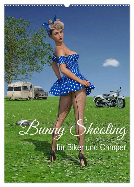 Produktbild: Bunny Shooting (Wandkalender 2026 DIN A2 hoch), CALVENDO Monatskalender
