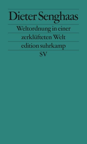 Produktbild: Weltordnung in einer zerkl&uuml;fteten Welt