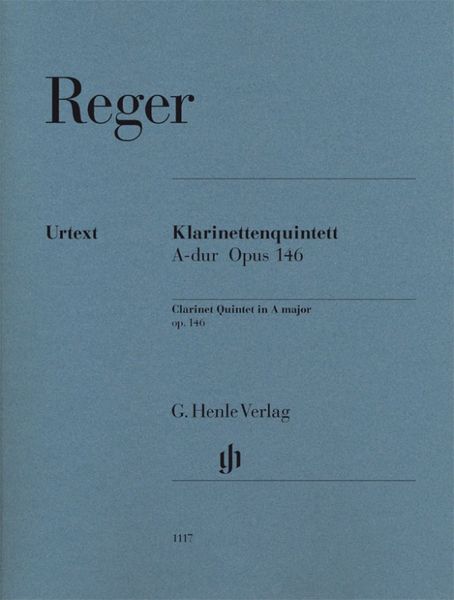 Produktbild: Max Reger - Klarinettenquintett A-dur . op. 146