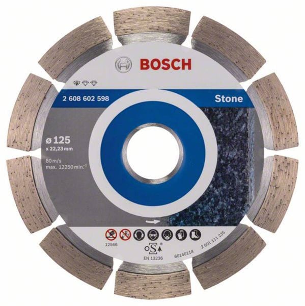 Bosch Accessories 2608602598 Diamanttrennscheibe Durchmesser 125 mm 1 St.