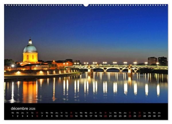 Produktbild: Occitanie (Calendrier mural 2026 DIN A2 vertical) calendrier de bureau