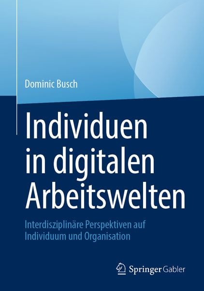 Produktbild: Individuen in digitalen Arbeitswelten
