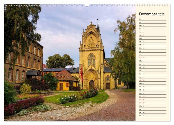 Produktbild: Saale-Unstrut - Region aus Wein und Stein (Wandkalender 2026 DIN A2 quer), CALVENDO Monatskalender