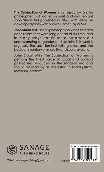 Produktbild: The Subjection of Women