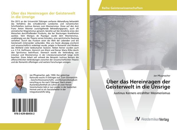 Über das Hereinragen der Geisterwelt in die Unsrige, Taschenbuch von Jan Pflugmacher, AV Akademikerverlag, 9783639884562
