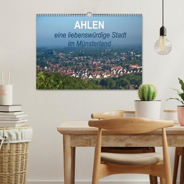 Produktbild: Ahlen eine liebensw&uuml;rdige Stadt im M&uuml;nsterland (Wandkalender 2026 DIN A3 quer), CALVENDO Monatskalender