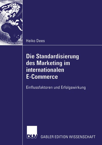 Die Standardisierung des Marketing im internationalen E-Commerce