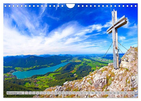 Produktbild: Rund um den Fuschlsee (Wandkalender 2026 DIN A4 quer), CALVENDO Monatskalender