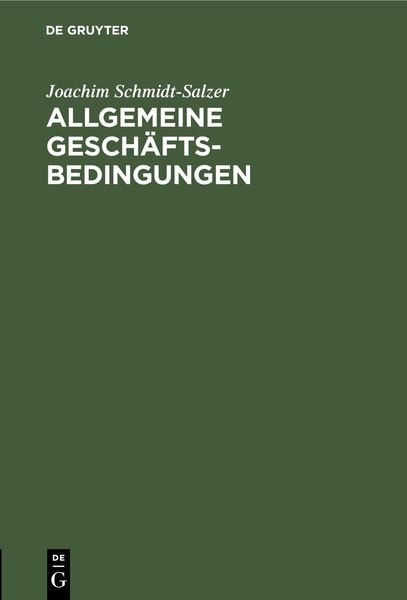 Produktbild: Allgemeine Gesch&auml;ftsbedingungen