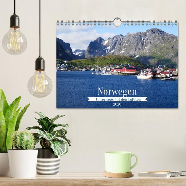 Produktbild: Norwegen - Unterwegs auf den Lofoten (Wandkalender 2026 DIN A4 quer), CALVENDO Monatskalender