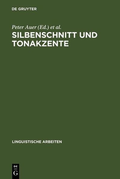 Produktbild: Silbenschnitt und Tonakzente