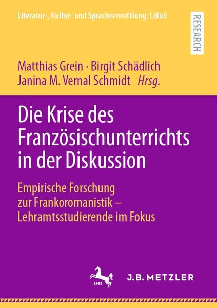 Produktbild: Die Krise des Franz&ouml;sischunterrichts in der Diskussion