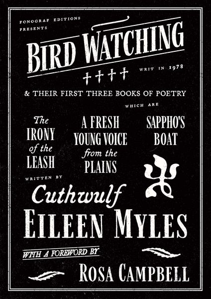Produktbild: Bird Watching and their First Three Books of Poetry