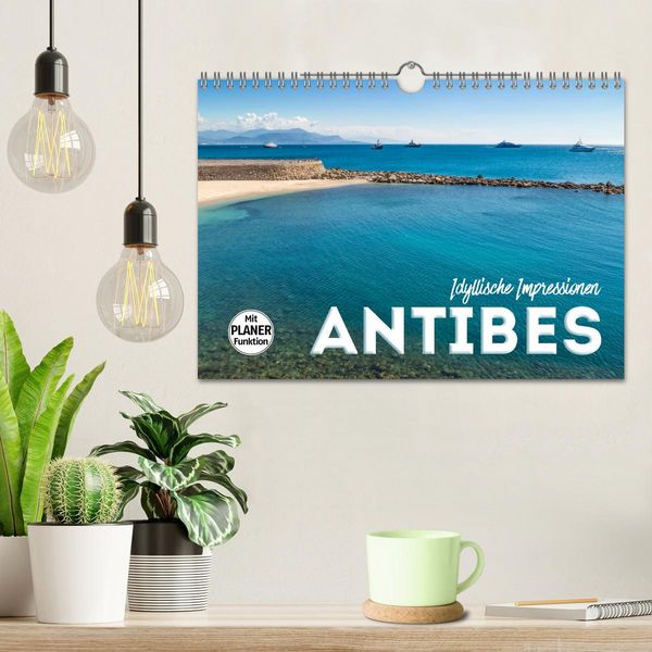 Produktbild: ANTIBES Idyllische Impressionen (Wandkalender 2026 DIN A4 quer), CALVENDO Monatskalender